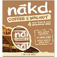 Los mejores  - Nakd Multi Pack Case of 48 Bars (Coffee &amp- Walnut)